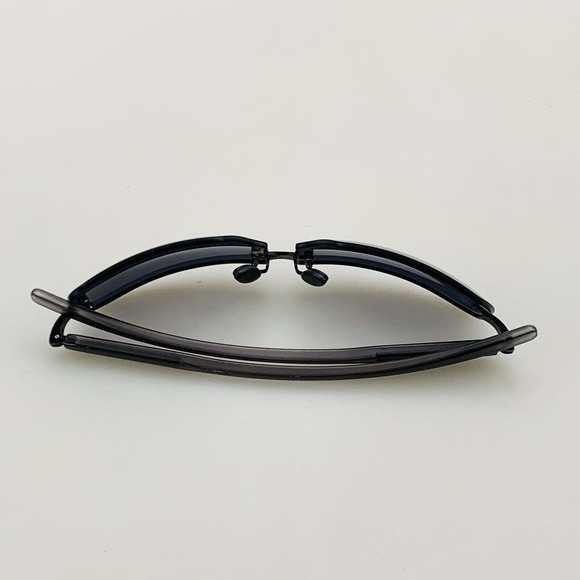 Prada Sunglasses mod. SPR 70A 7AB-1A1 Brown Rimless Made in Italy Vintage Y2K - Picture 10 of 11